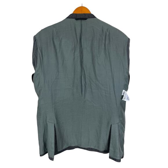 Banana Republic REDA 1865 Wool Plaid Sport Coat Blazer Men's Size 46R Slim fit - Picture 6 of 15